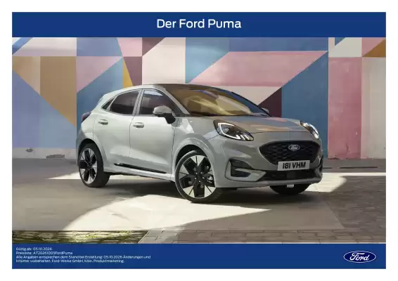 Ford | Puma (gültig bis 31-12)