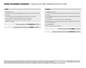 Ford Flugblatt | Tourneo Connect Seite 3