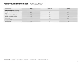 Ford Flugblatt | Tourneo Connect Seite 39