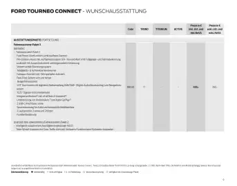 Ford Flugblatt | Tourneo Connect Seite 9