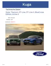 Ford Flugblatt | Kuga Seite 1