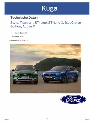 Ford | Kuga (gültig bis 31-12)