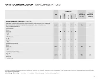 Ford Flugblatt | Tourneo Custom Bus Seite 13