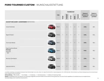 Ford Flugblatt | Tourneo Custom Bus Seite 18