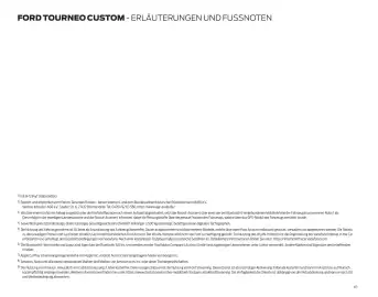 Ford Flugblatt | Tourneo Custom Bus Seite 63