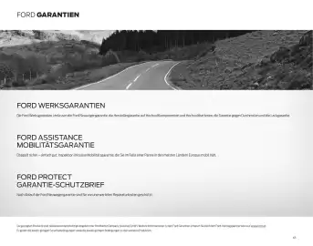 Ford Flugblatt | Tourneo Custom Bus Seite 65