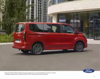 Ford Flugblatt | Tourneo Custom Bus Seite 67