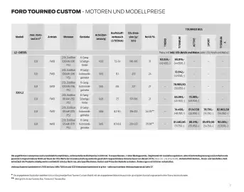 Ford Flugblatt | Tourneo Custom Bus Seite 7
