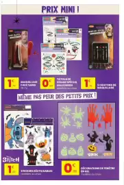 Catalogue Stokomani page 6: Stitch Halloween Stickers €1,69, DÉCORATIONS DE FENÊTRE EN GEL €0,98