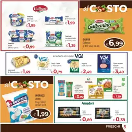 Volantino MerSi Supermercati Pagina 5: Invernizzi Mozari €1,99, Citterio salamini con grissini €0,99