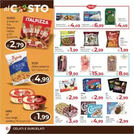 Volantino MerSi Supermercati Pagina 6: Pizzoli We Love Patatine extrafini €1,99, Kinder Stecco Chocolate €2,99
