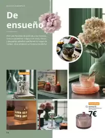 Catálogo IKEA Página 14: Portavelas €7,00, Vela - snosiska €7,00