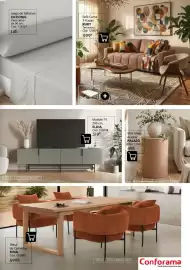 Catálogo Conforama Página 23: Cationic juego de sabanas €14,99, Mueble tv €319,00