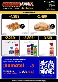 Catálogo Changomas Página 6: Pan flauta €2.499,00, Fargo - pan de molde integral, cereales y semillas o salvado €3.899,00