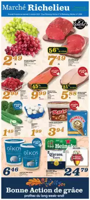 Marché Richelieu (valid until 14-10)