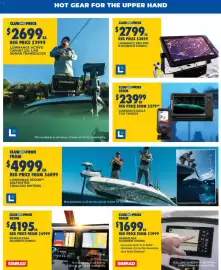 BCF catalogue Page 2: Lowrance HDS Pro 9 Sounder Combo €2.799,00, Simrad NSX Sounder Combo €1.699,00