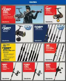 BCF catalogue Page 6: Daiwa Rx Spin Combos €99,99, Daiwa 26 BG Spin Reels €249,99