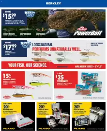 BCF catalogue Page 9: Berkley Gulp! Soft Plastic Lures €35,00, Berkley Shimma Shrimp & Pro Rig Lures