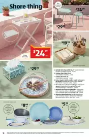 ALDI catalogue | Special Buys Page 12: Shore thing €24,99, Tissue Box with Dome Cover €29,99