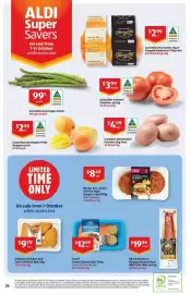 ALDI catalogue | Special Buys Page 24: Ingham's Chicken and Corn Schnitzel €9,79