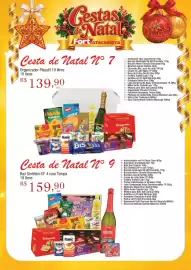 Tabloide Fort Atacadista Página 10: Cesta de Natal N° 4 €159,90, Cesta de Natal N° 7 €139,90