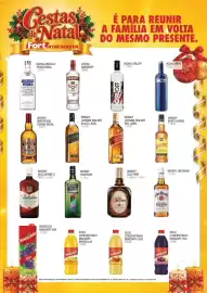 Tabloide Fort Atacadista Página 2: Whisky jim beam, Whisky importado chivas regal