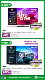 EP folder Pagina 2: Philips Philips 43PQS9081 4k QLED Ambilight TV 43 inch (The One - 2026) €799,00