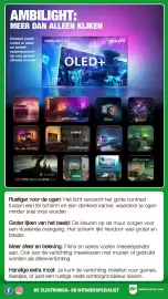 EP folder Pagina 3: AMBILIGHT: MEER DAN ALLEEN KIJKEN Dompel jezelf onder in sfeer en beleef entertainment op een geheel