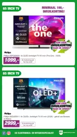 EP folder Pagina 4: Philips Philips 65PQS9081 4k QLED Ambilight TV 65 inch (The One - 2026) €1.099,00