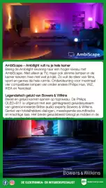 EP folder Pagina 5: AmbiScape AmbiScape - Ambilight vult nu je hele kamer Breng de Ambilight-ervaring naar een hoger niveau
