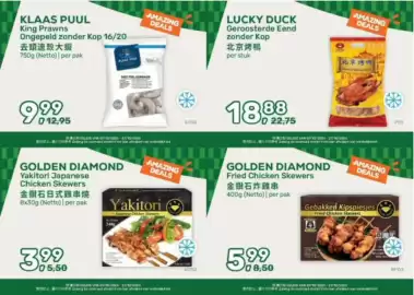 Amazing Oriëntal folder Pagina 5: Golden diamond fried chicken skewers €5,99