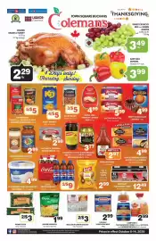 Colemans flyer week 41 Page 1