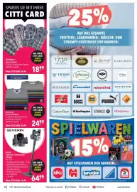 CITTI Markt Prospekt woche 41 Seite 16: Severin Kabelloser Staubsauger S.Power €64,99, Redmond Herren Pullover €24,99