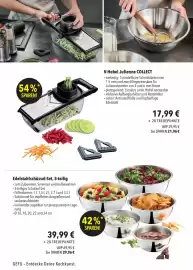 CITTI Markt Prospekt woche 41 Seite 22: Edelstahlschüssel-Set, 5-teilig €39,99, V-Hobel Julienne COLLECT €17,99