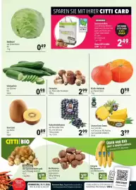 CITTI Markt Prospekt woche 41 Seite 7: Kulturheidelbeeren von SanLucar €2,99, Ananas Extra Sweet von SanLucar €3,99