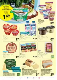 CITTI Markt Prospekt woche 41 Seite 8: Rücker Käse Scheiben €1,49, Alberts Bio SeitanHACK €3,49