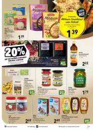 CITTI Markt Prospekt woche 41 Seite 9: PPURA Bio Tomatensaucen oder Bio Pesto €2,49, Kühne Gewürzgurken €1,79