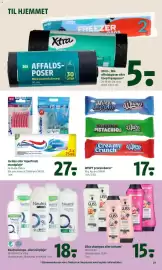 Coop 365 tilbudsavis uge 41 Side 26: Xtra! affaldsposer €5,00, Jordan eller Aquafresh mundpleje €27,00