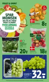 Coop 365 tilbudsavis uge 41 Side 8: Coop danske æbler €18,00, Änglamark spinat €20,00