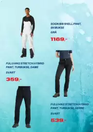 XXL Sport kundeavis uke 41 Side 2: Sogn Bib shell pant, skibukse grå €1.169,00