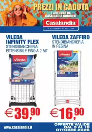 Volantino Casalandia Pagina 4: PREZZI IN CADUTA L'AUTUNNO DA CASALANDIA CONVIENE Casalandia® IL RISPARMIO DI QUALITÀ VILEDA