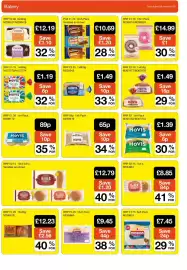 Booker Wholesale brochure Page 12: Donut Sweets €14,99, Hovis bread €0,89