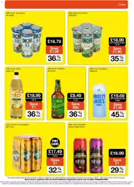 Booker Wholesale brochure Page 21: Inch's apple cider €16,79, Inch's cloudy apple cider €18,99