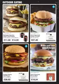 Booker Wholesale brochure Page 4: Chef's Essentials Minced Beef €19,24, Chef's essentials quarter pounder burgers €27,49