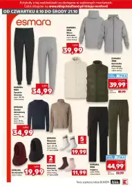 Kaufland gazetka Strona 10: Joggery €44,99, Skarpety sportowe 5-pak Esmara €19,99