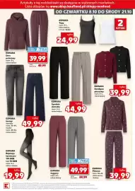 Kaufland gazetka Strona 11: Spodnie damskie Esmara €44,99, Dres polarowy Esmara €39,99