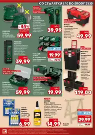 Kaufland gazetka Strona 13: Skrzynka na narzędzia Parkside €19,99, Zestaw do porządkowania i przechowywania Parkside €19,99