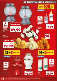 Kaufland gazetka Strona 5: Bukiet chryzantem €19,99, Znicz solarny Kula €49,99