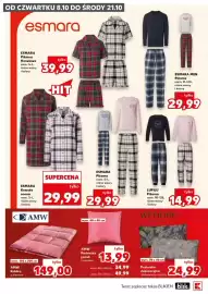Kaufland gazetka Strona 8: Poduszka jasiek z pierzem AMW 40x40 cm €13,99, Koszula nocna Esmara €29,99