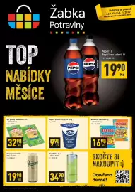 Žabka leták Strana 1: Staropramen 12° €19,90, Haribo pico-balla €16,90